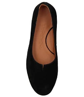 L'Amour Des Pieds Xavar Suede Ballet Flats