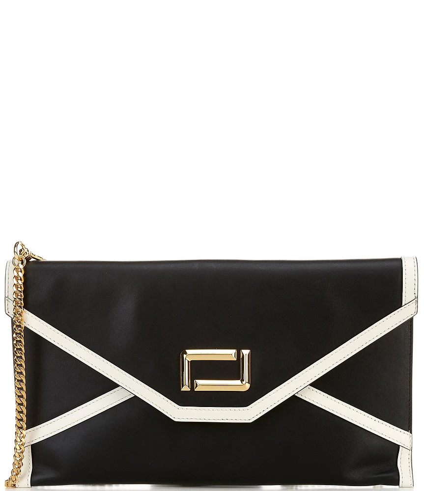 LANCEL Angele de Lancel Envelope Clutch