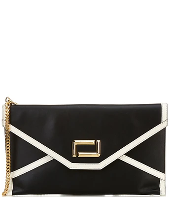 LANCEL Angele de Lancel Envelope Clutch