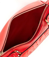 LANCEL Origami de Lancel Small Kiss Red Crossbody Bag