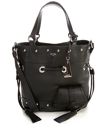 LANCEL Premier Flirt Leather Bucket Bag