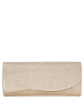 Landry Lurex Wave Flap Clutch