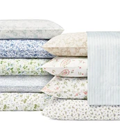 Laura Ashley 300-Thread Count Blossoming Sheet Set