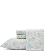 Laura Ashley 300-Thread Count Floral Rena Sheet Set