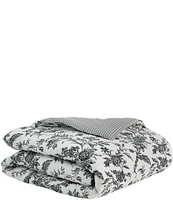 Laura Ashley Amberley Floral Toile Comforter Bonus Set