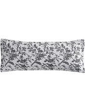 Laura Ashley Amberley Daybed Floral Toile Print Quilt & Sham Set