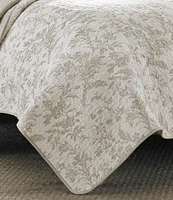 Laura Ashley Amberley Floral Toile Quilt Mini Set