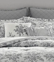 Laura Ashley Annalise 6-Piece Floral Comforter Set