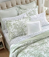 Laura Ashley Bedford Sage Reversible Quilt Mini Set