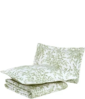 Laura Ashley Bedford Sage Reversible Quilt Mini Set