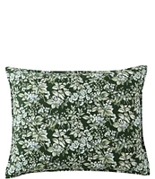 Laura Ashley Bramble Floral Green 7-Piece Reversible Comforter Bonus Set