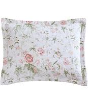 Laura Ashley Breezy Floral Pink Daybed Quilt & Sham Set