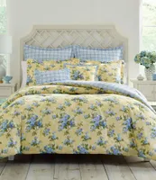 Laura Ashley Cassidy Floral Duvet Cover & Sham Bonus Set