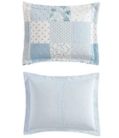 Laura Ashley Colleens Coastal Patchwork Mini Quilt Set