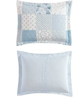 Laura Ashley Colleens Coastal Patchwork Mini Quilt Set