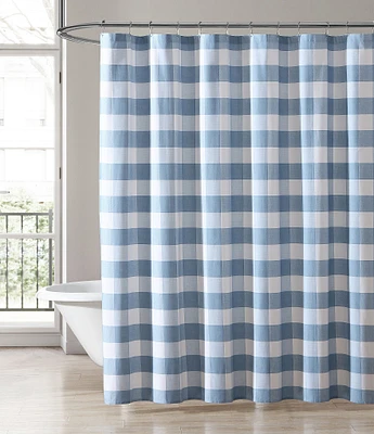 Laura Ashley Cynthia Cotton Twill Shower Curtain