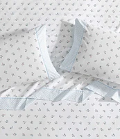 Laura Ashley Harperette Floral Printed Percale Cotton Sheet Set