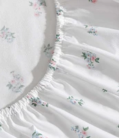 Laura Ashley Harperette Floral Printed Percale Cotton Sheet Set