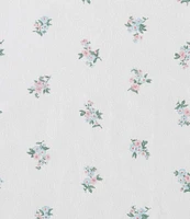 Laura Ashley Harperette Floral Printed Percale Cotton Sheet Set
