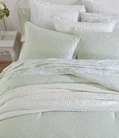Laura Ashley Heirloom Ditzy Floral Cotton Mini Comforter Set