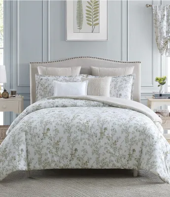 Laura Ashley Lindy 6-Piece Floral Comforter Set