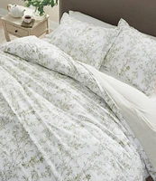 Laura Ashley Lindy Green Duvet Cover Mini Set