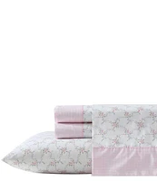 Laura Ashley Lynda Cotton Percale Sheet Set