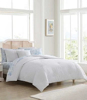 Laura Ashley Margaret Embossed Diamond Textured Bed in a Bag Set