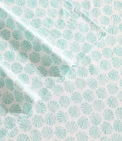 Laura Ashley Margate Shells Print Bright Percale Cotton Sheet Set