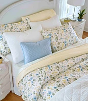 Laura Ashley Meadow Floral Blue Duvet Cover Mini Set