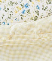 Laura Ashley Meadow Floral Blue Duvet Cover Mini Set