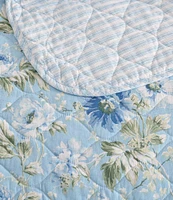 Laura Ashley Peony Garden Reversible Mini Quilt Set