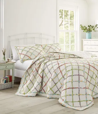 Laura Ashley Ruffled Garden Quilt