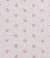 Laura Ashley Scallop Dollop Print Cotton Percale Sheet Set
