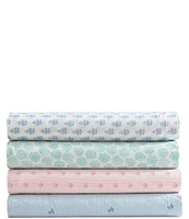 Laura Ashley Scallop Dollop Print Cotton Percale Sheet Set