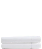 Laura Ashley Scallop Embroidered Cotton Sheet Set