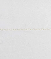 Laura Ashley Scallop Embroidered Cotton Sheet Set