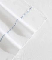 Laura Ashley Scallop Embroidered Cotton Sheet Set