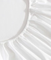 Laura Ashley Scallop Embroidered Cotton Sheet Set