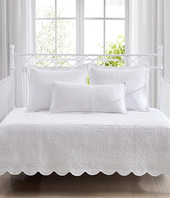 Laura Ashley Trellis Daybed Quilt & Sham Set