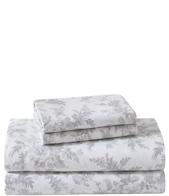 Laura Ashley Vanessa Cotton Flannel Sheet Set