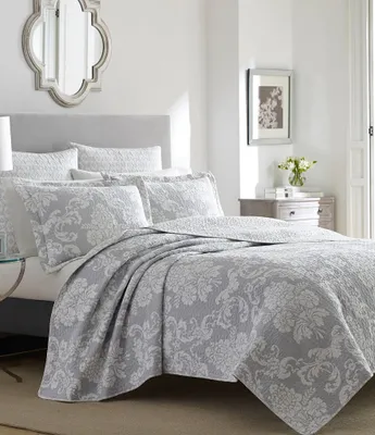 Laura Ashley Venetia Damask Quilt Mini Set