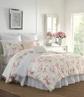 Laura Ashley Wisteria Floral Comforter Mini Set