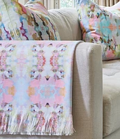 Laura Park Brooks Avenue Fringe Trim Throw Blanket