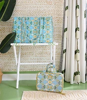 Laura Park English Garden Blue Travel Case