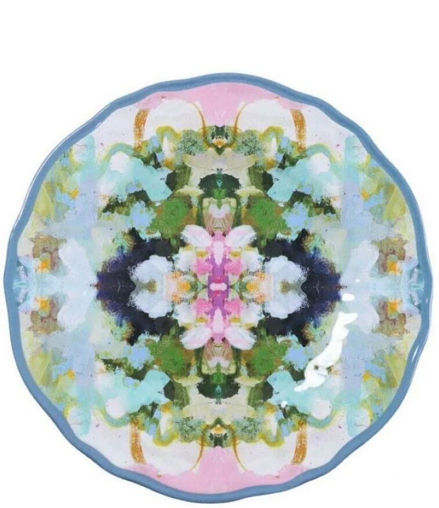 Laura Park Nantucket Bloom Melamine Side Plate, Set of 4