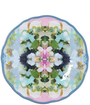 Laura Park Nantucket Bloom Melamine Side Plate, Set of 4