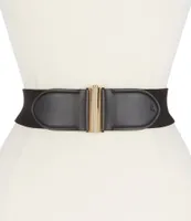 Lauren Ralph 2.25#double; Interlock Stretch Belt