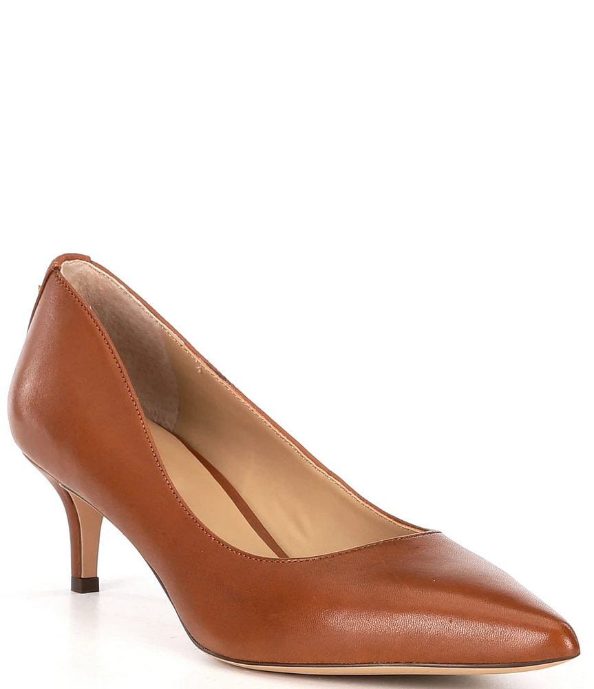 Lauren Ralph Lauren Adrienne Leather Pumps