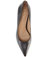 Lauren Ralph Lauren Adrienne Leather Pumps